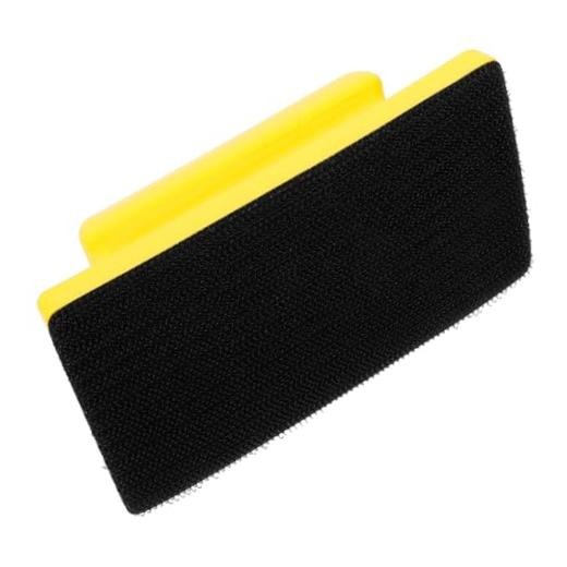 Hand Sander Block with Self-Adhesive Sandpaper Pad Ergonomic Handheld Sanding