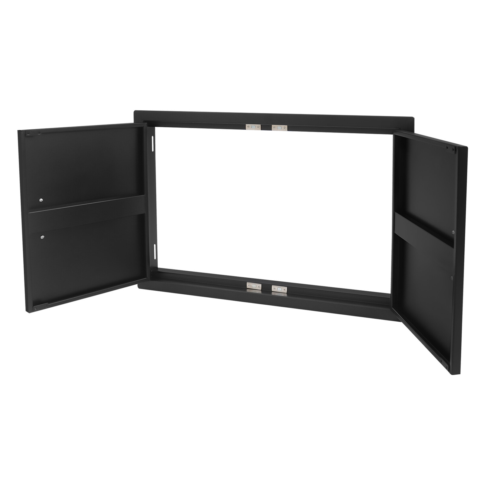 BBQ Access Door for Outdoor Kitchen Black Double Outdoor Kitchen Door