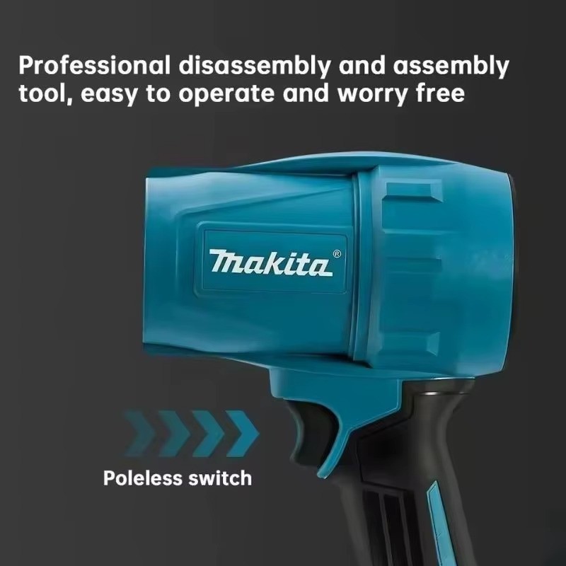 Makita 18V 30000RPM Brushless Turbo Jet Blower Violent Fan Electric Air Duster