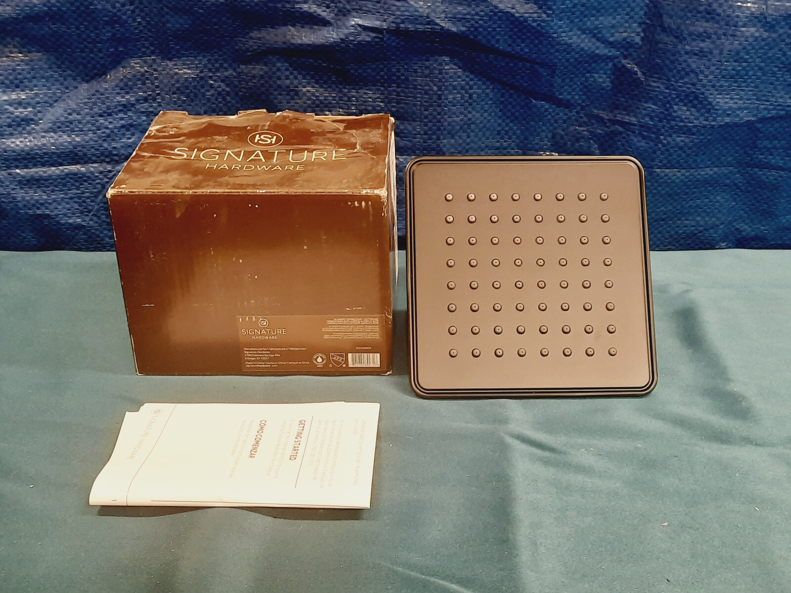 Signature Hardware SHSH2060GMB Vilamonte 1.8 GPM Single Function Shower Head