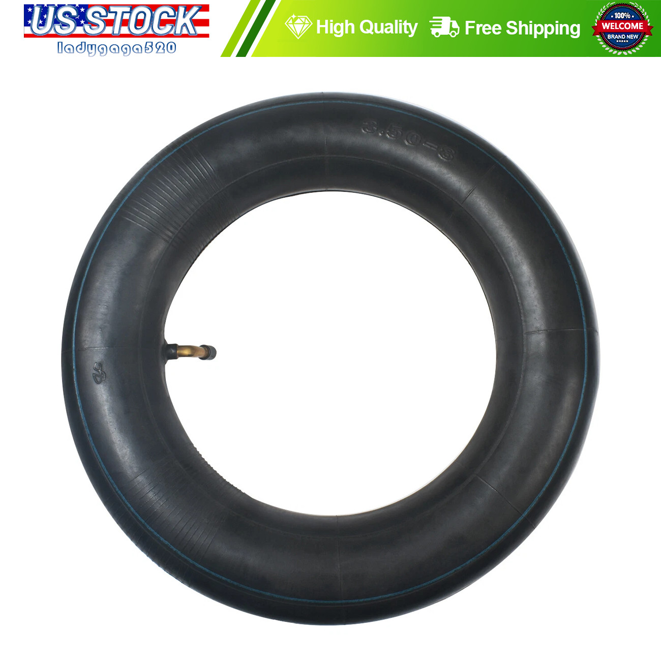 3.50- 8 Inner Tube 3.00-8 3.25-8 Front Rear Tire Inner Tube TR87 Valve