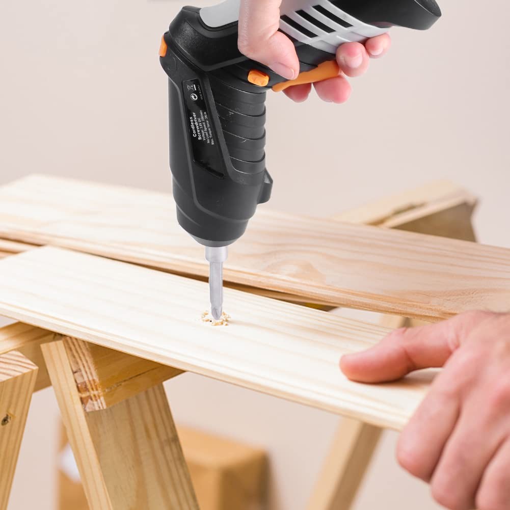 Cordless Screwdriver Set, 3.6V 1300mAh Mini Power Screwdriver, USB Rechargeab…