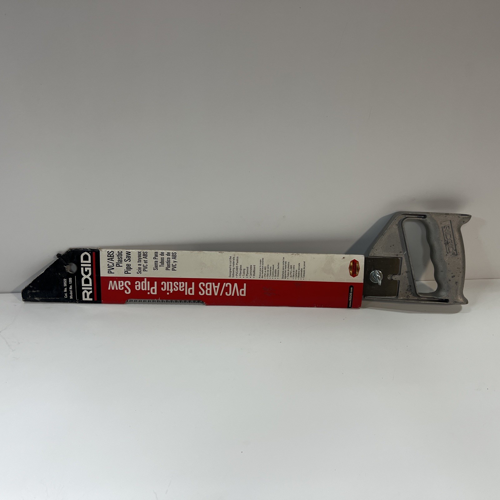 Ridgid 50522 , 18-inch PVC/ ABS Plastic Pipe Saw , Model 1205 , NEW , US SELLER