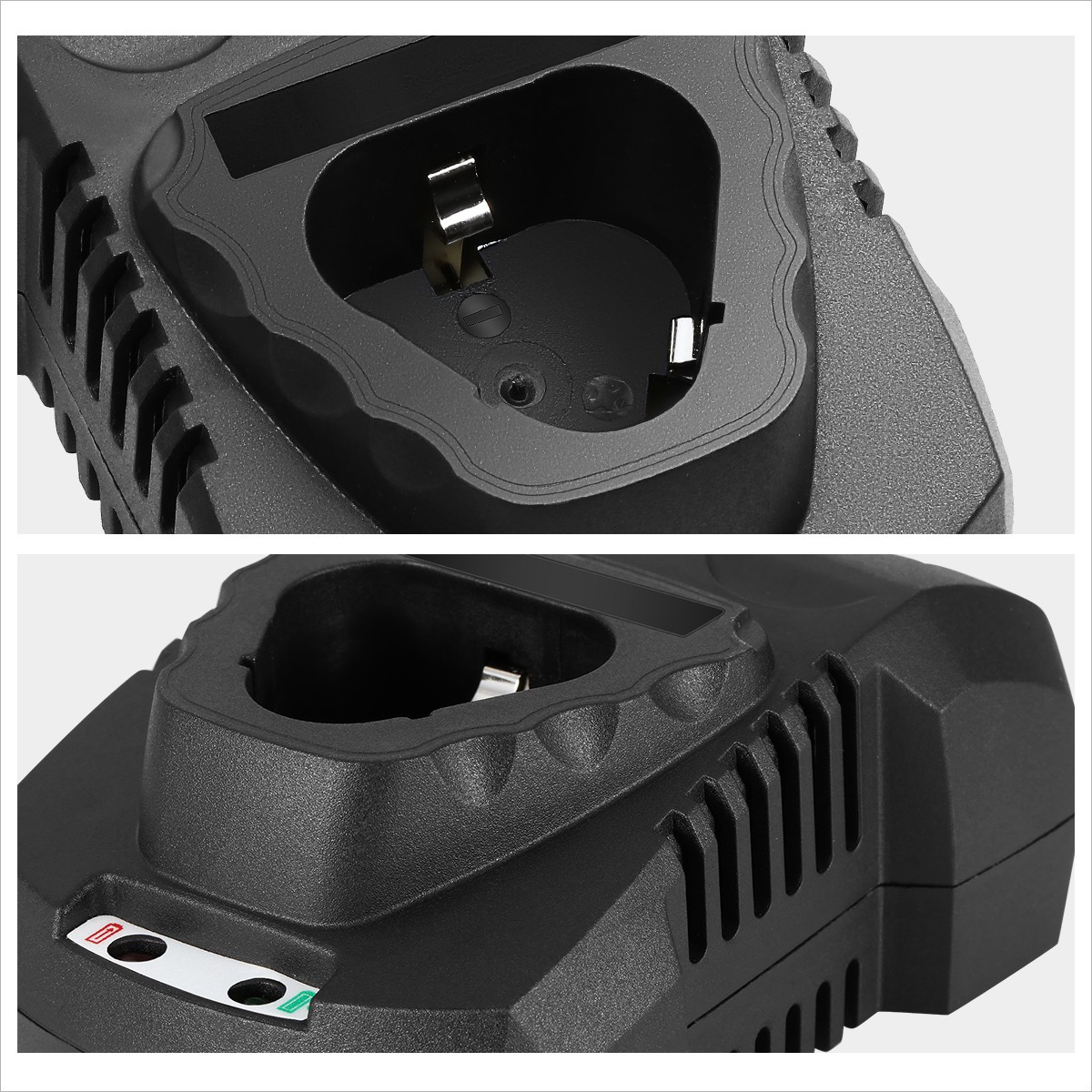 DNA Motoring 12V Base Type Lithium Ion Battery Quick Charger w/LED Indicator