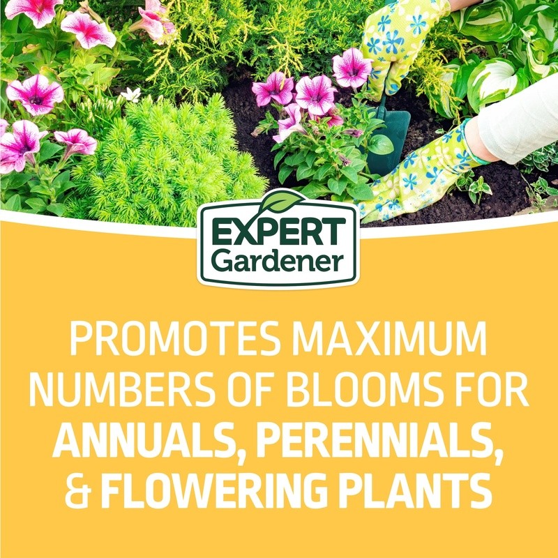 Flower Food Fertilizer 10-10-10 Granules Time Release 3 Months Annual Perennials