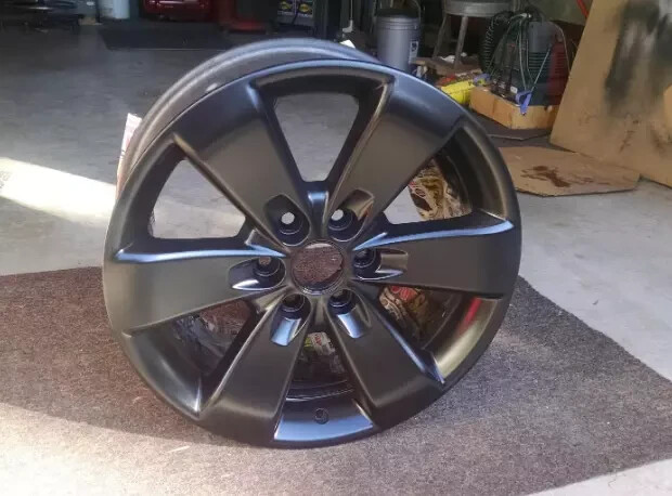 Wheel Coating Spray Paint Car Trucks Metallic Matt Black Rims Stop Rust Durable