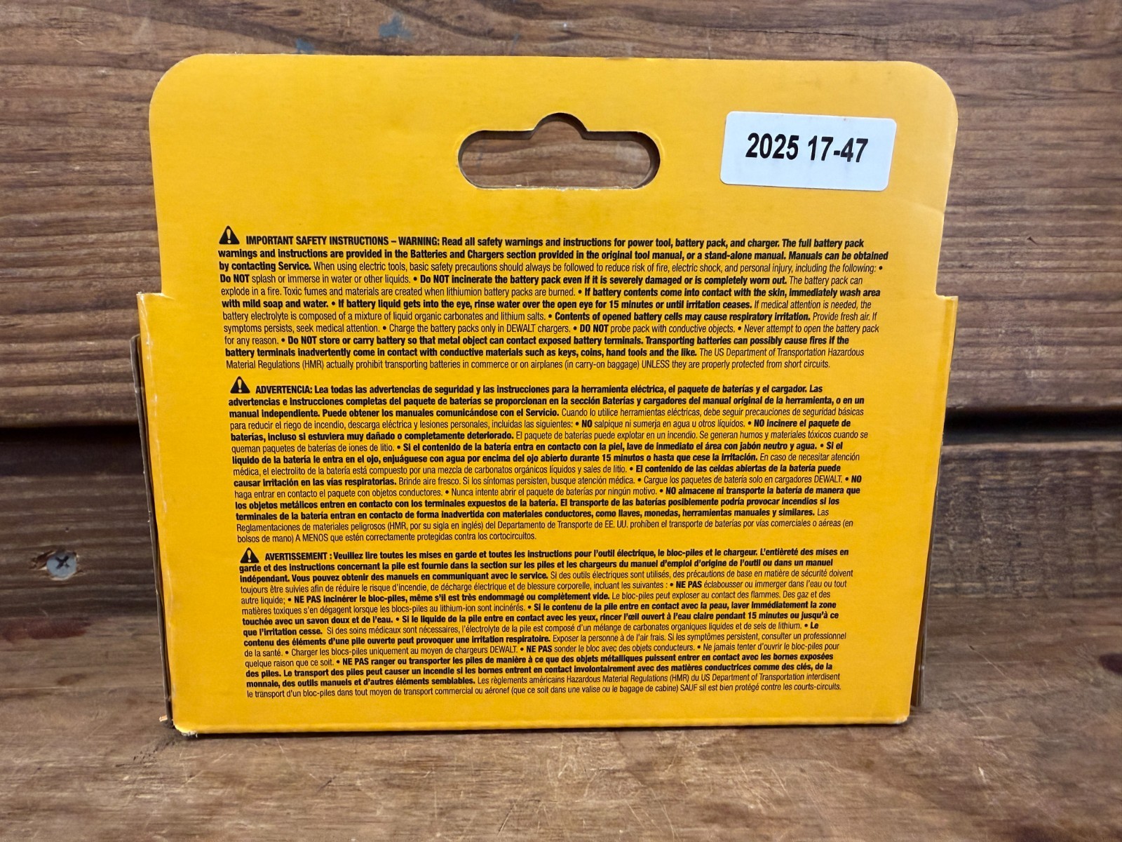 DeWALT 20V 5AH XR Powerstack Battery Compact Size Genuine OEM 2025 Stamp