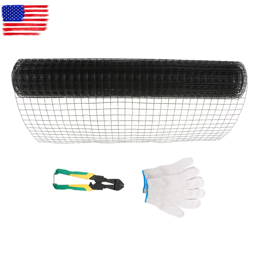 1.5in 48in x 50ft Hardware Cloth Welded Wire Mesh Chicken Wire Poultry Fence