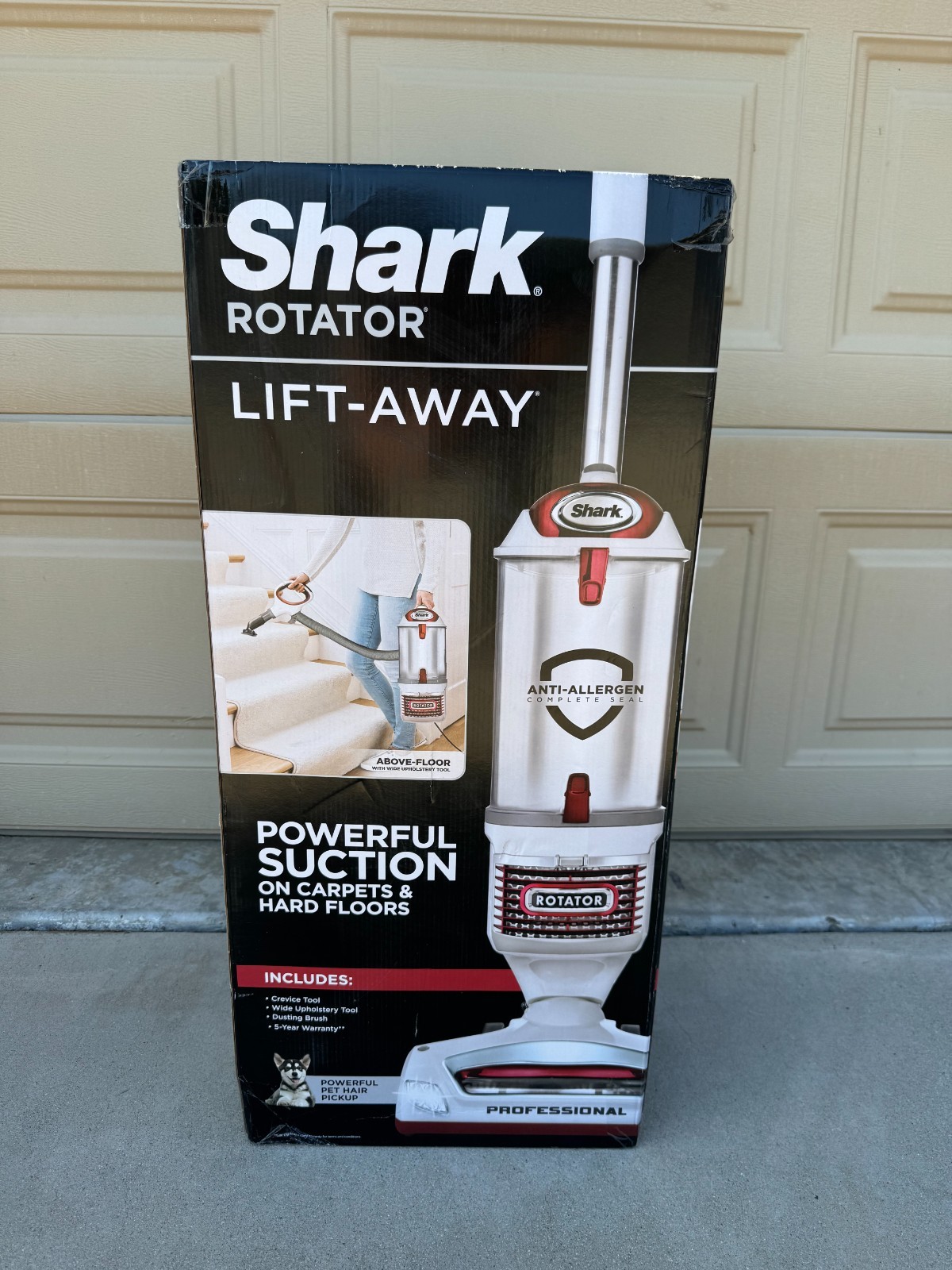 Shark Rotator Professional Lift-Away NV501 Bagless Upright Vacuum Cleaner – Red