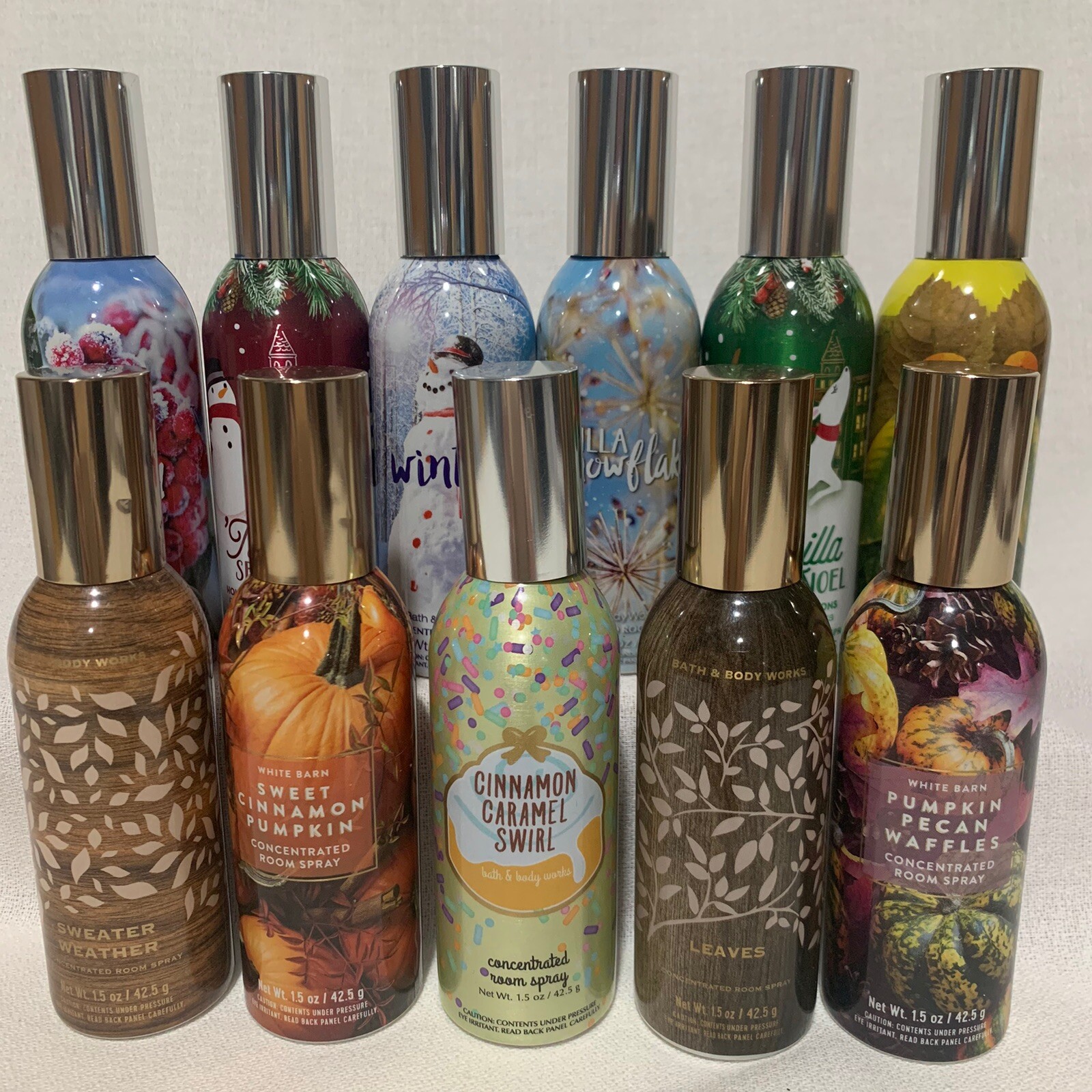 Bath & Body Works Concentrated Room Spray 1.5 oz Home Eau De Parfum New Pick Any