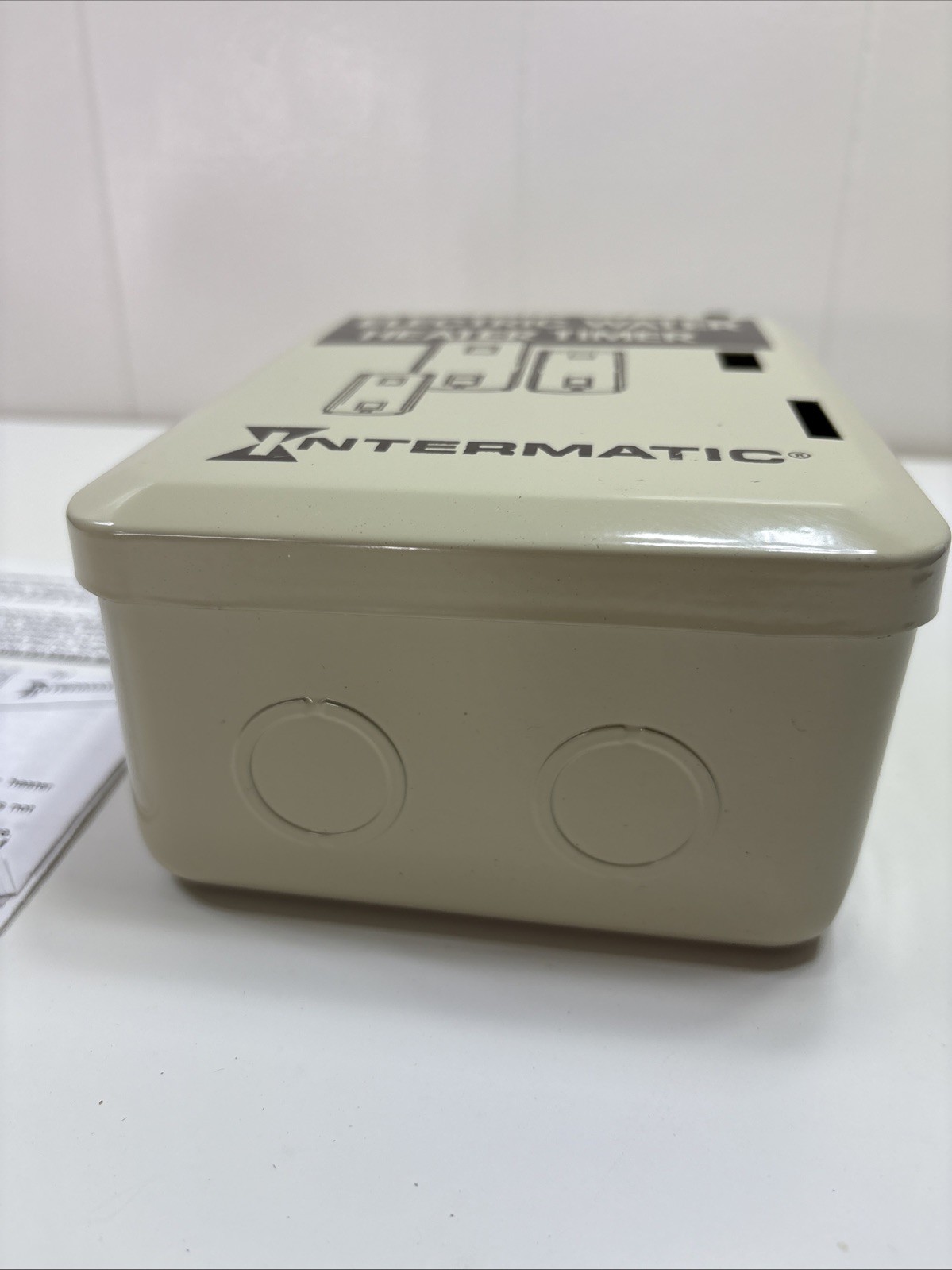 Intermatic Electric Water Heater Timer WH21 25A 250V Bypass Switch