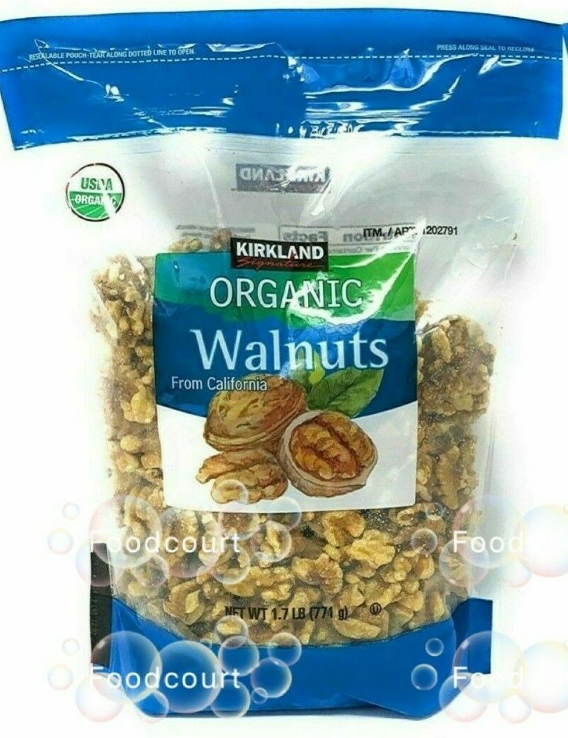 Kirkland Signature Organic Walnuts 1.7 LB