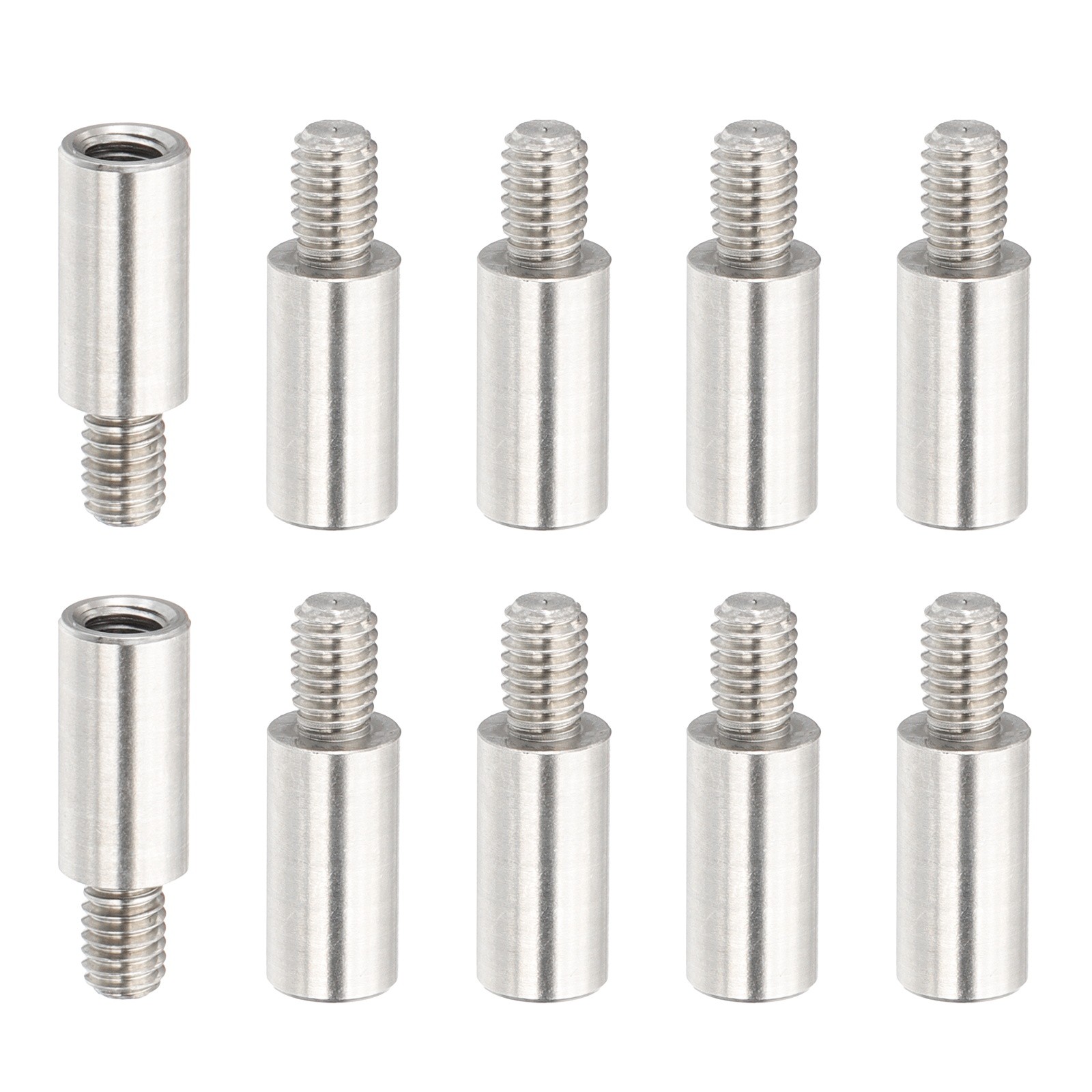 M4x12+6mm Album Scrapbook Extension Posts Extension Screw 10Pcs Extension Post
