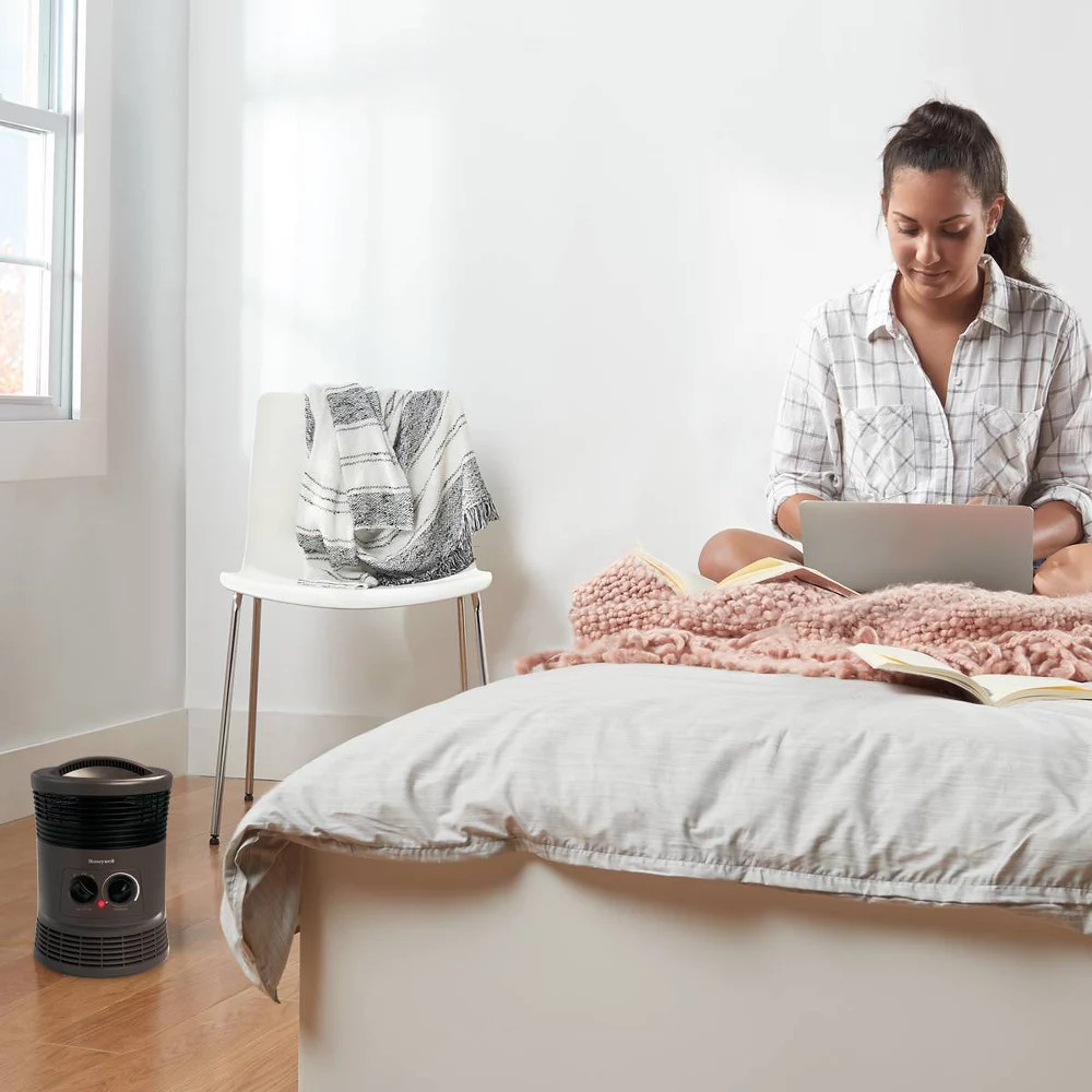 Honeywell HHF360B 1500W 360? Surround Indoor Heater Black