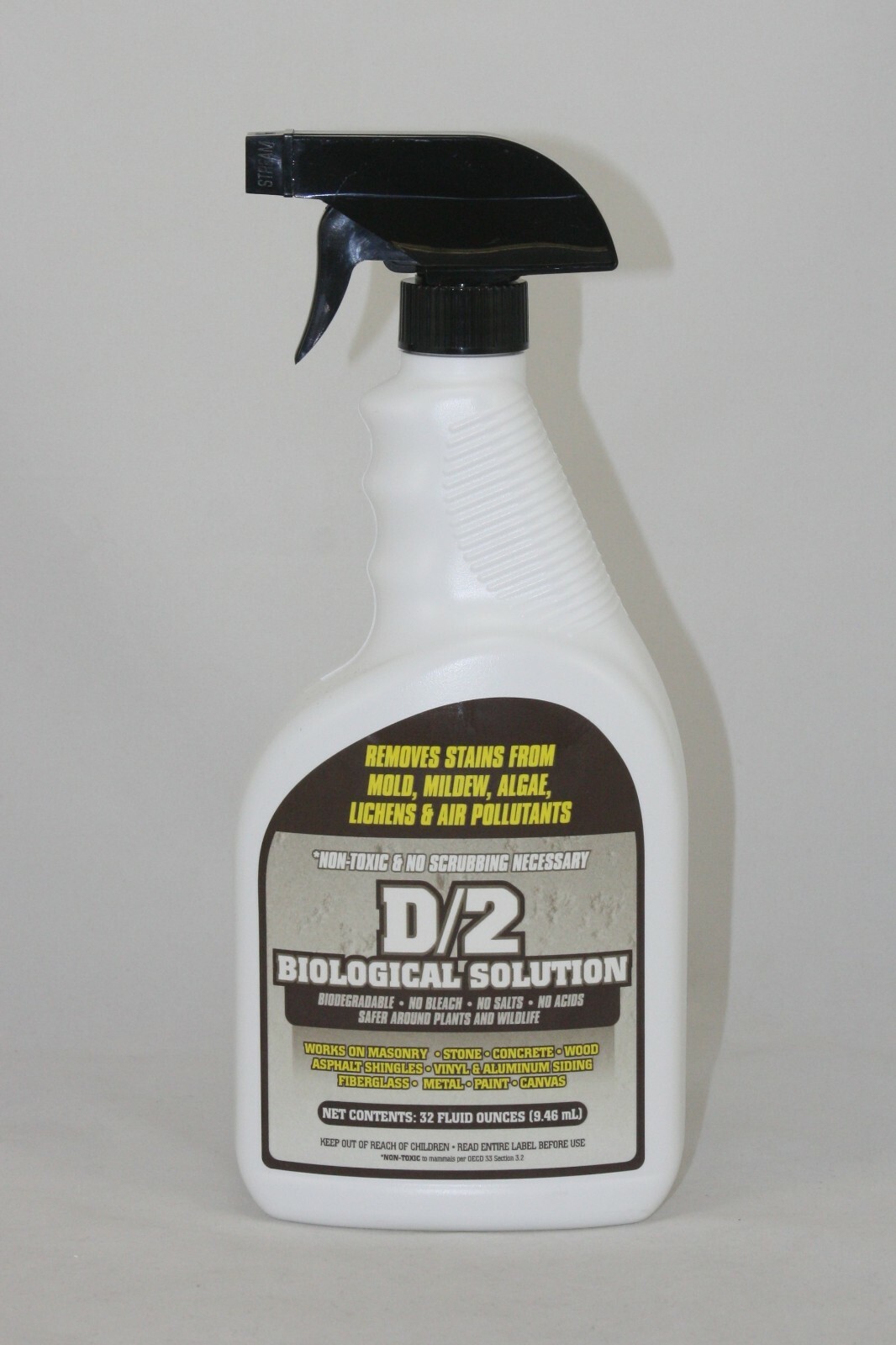 D/2 Biological Solution – 1 Quart in Reusable Spray Bottle