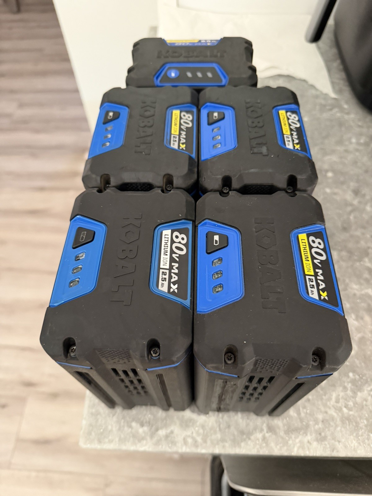 BAD KOBALT KB 2580-06 GENUINE 80V MAX 2.5AH LITHIUM-ION BATTERY No Charge Read*