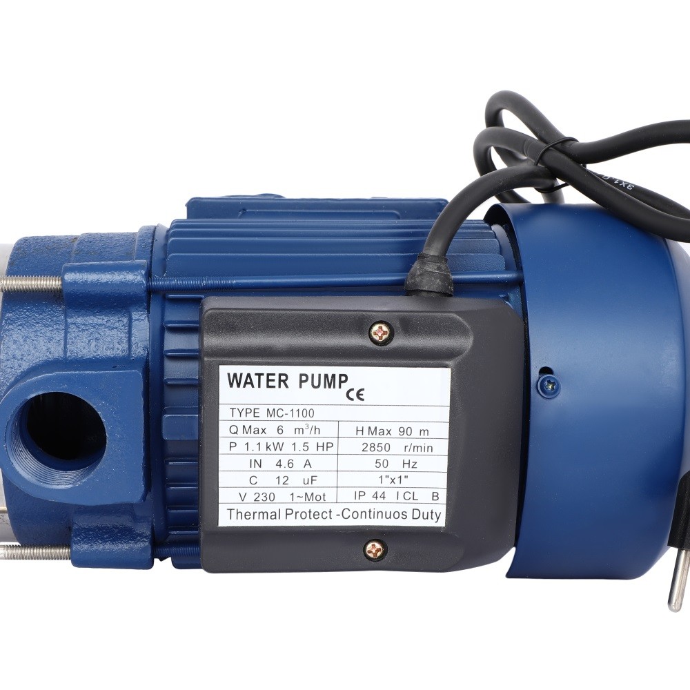 1.5HP 1100W 1″ SHALLOW SELF PRIMING WELL GARDEN SPRINKLER JET WATER PUMP BOOSTER