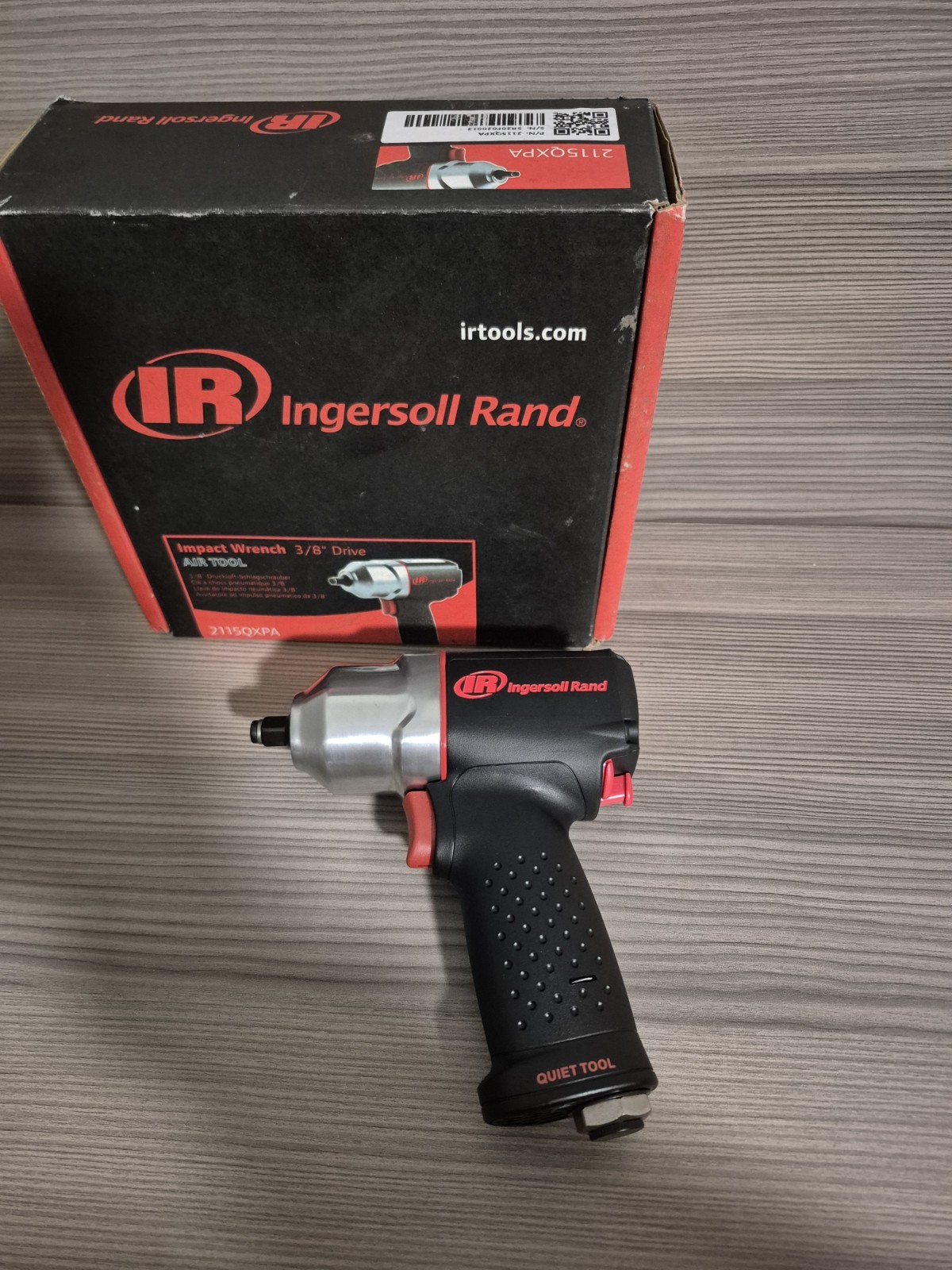 Ingersoll Rand 2115QXPA Impact Wrench/3/8″ Drive /15000 RPM / 300 Ft-Lb.Max Tor