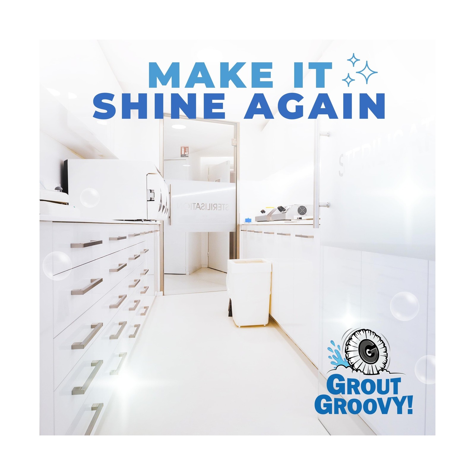 Electric Stand-Up Grout Cleaning Machine – Compact Lightweight Floor Scrub