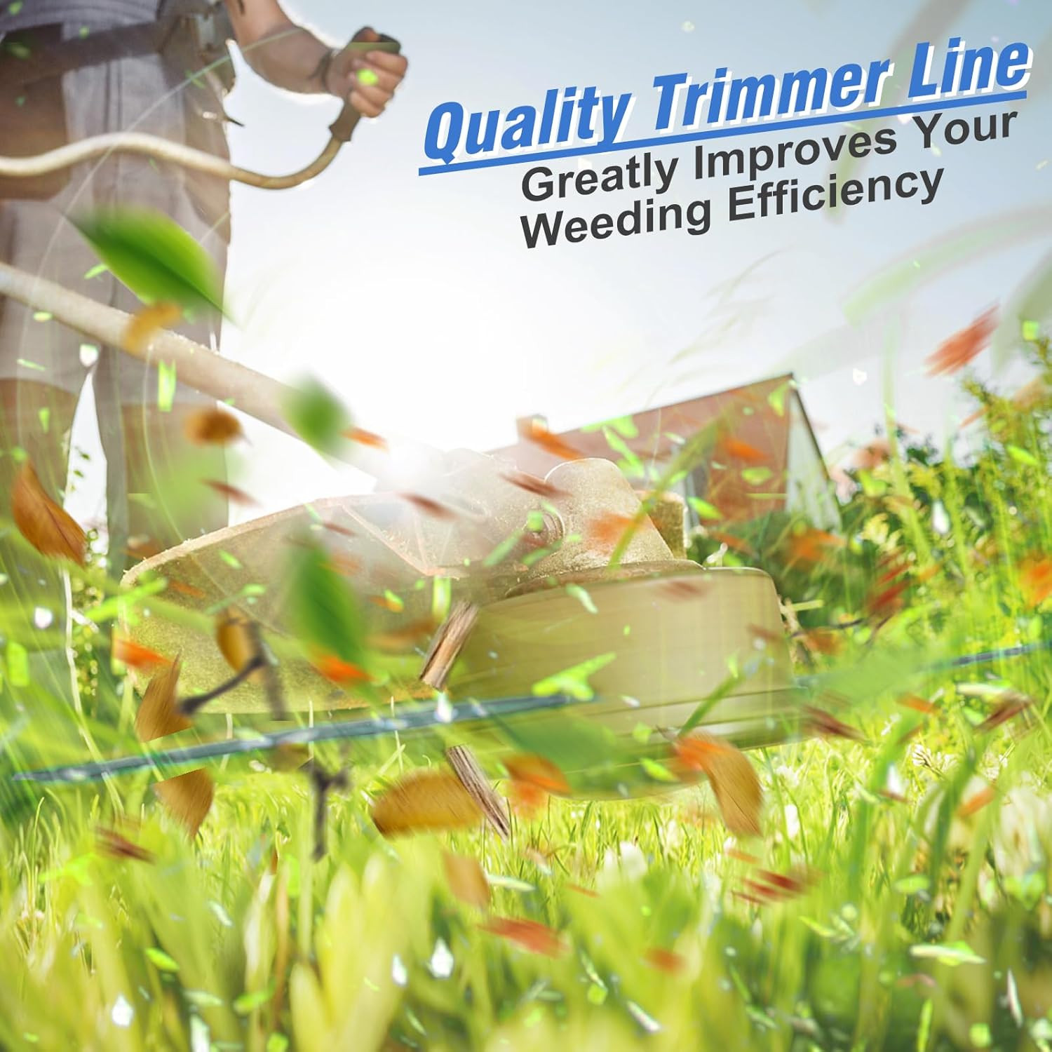 6 PCS Weed Eater String Compatible with Kobalt 40V Cordless String Trimmer KST 1