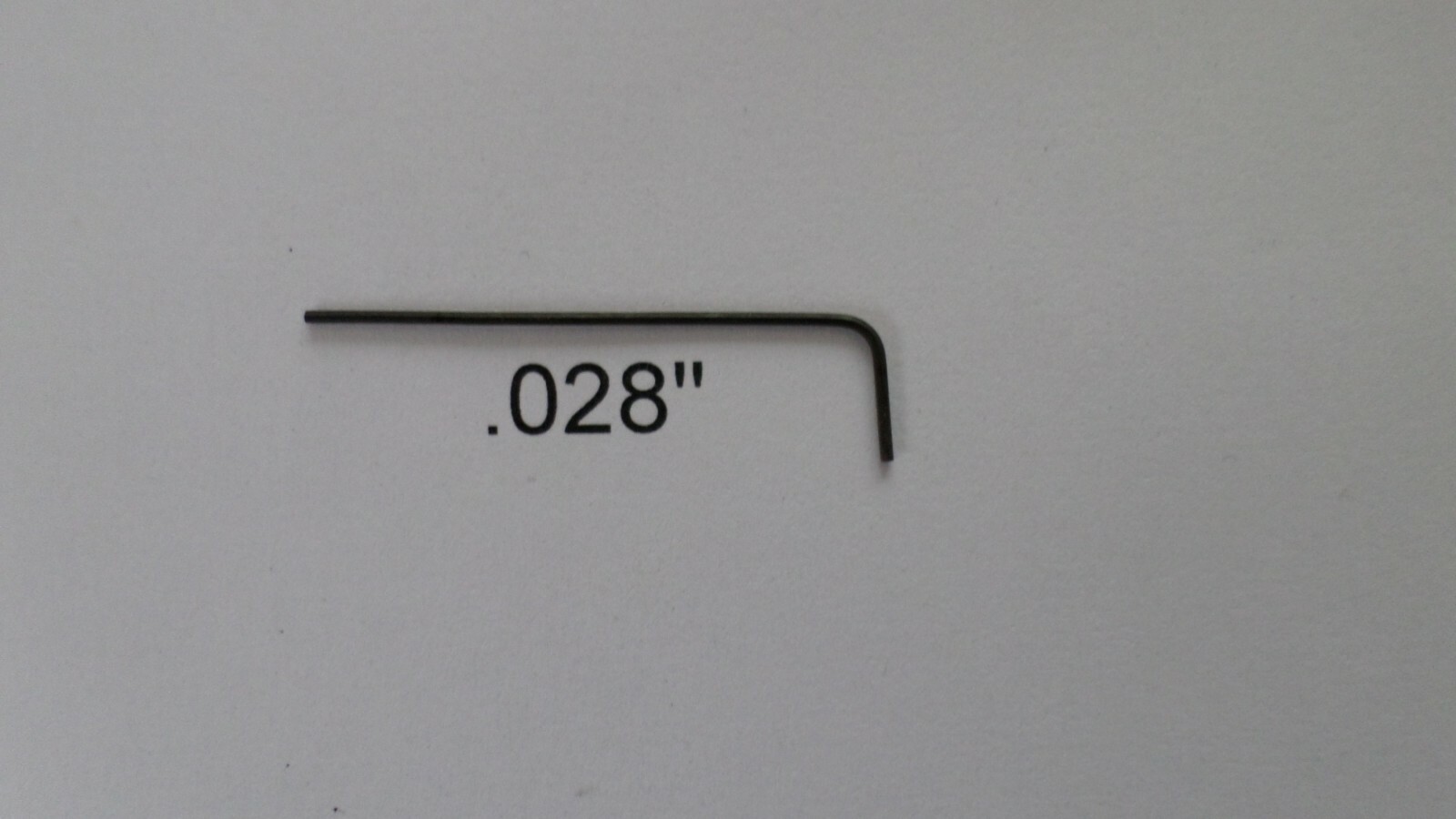 Pick a Small Hex Key Allen Wrench -Mfg USA- .028, .035, .050, .062 1/16, 5/64