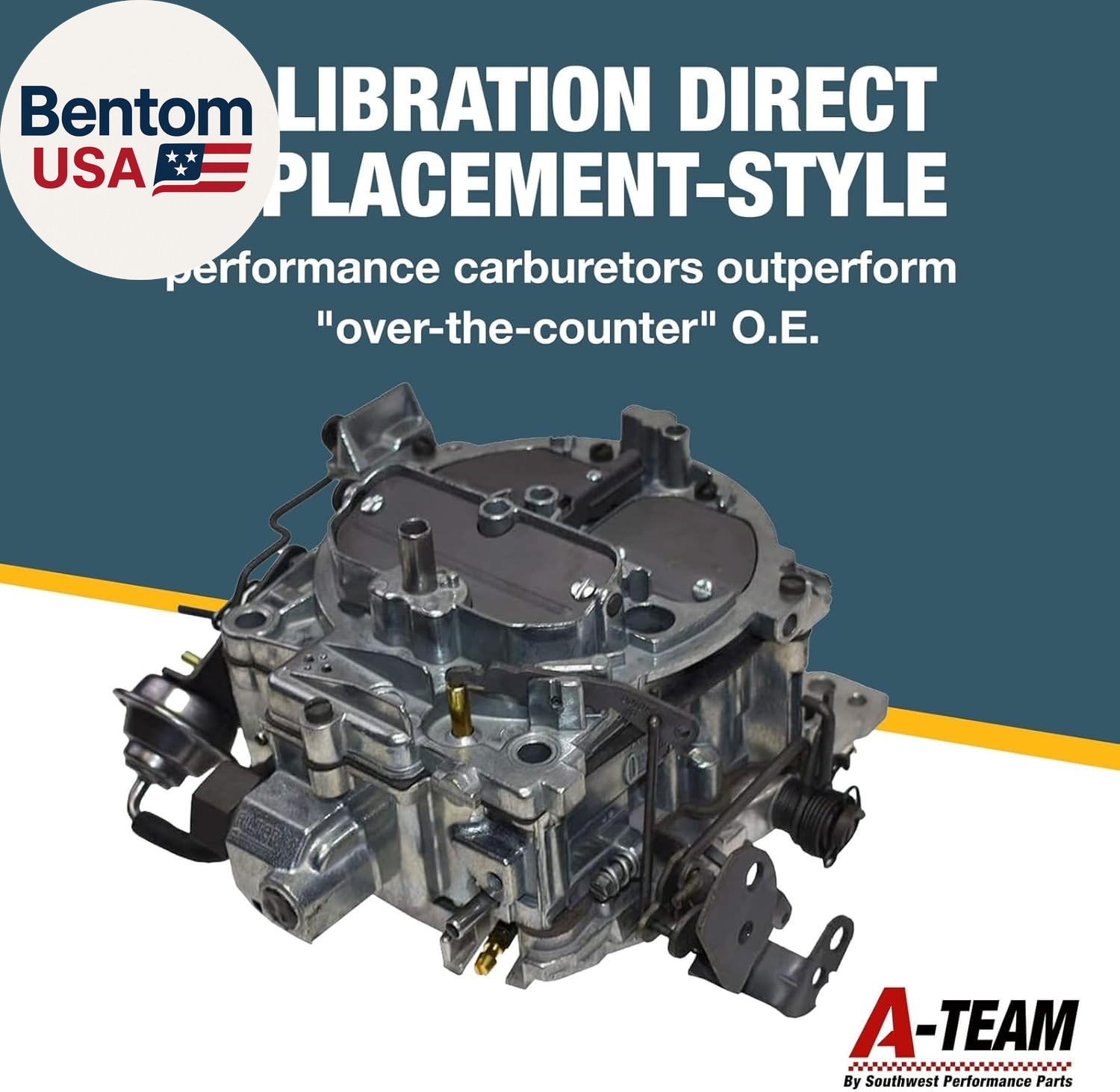 Quadrajet Carburetor 750 CFM 4MV M4MC – Boosts Power & Torque 4 Barrel Carbureto