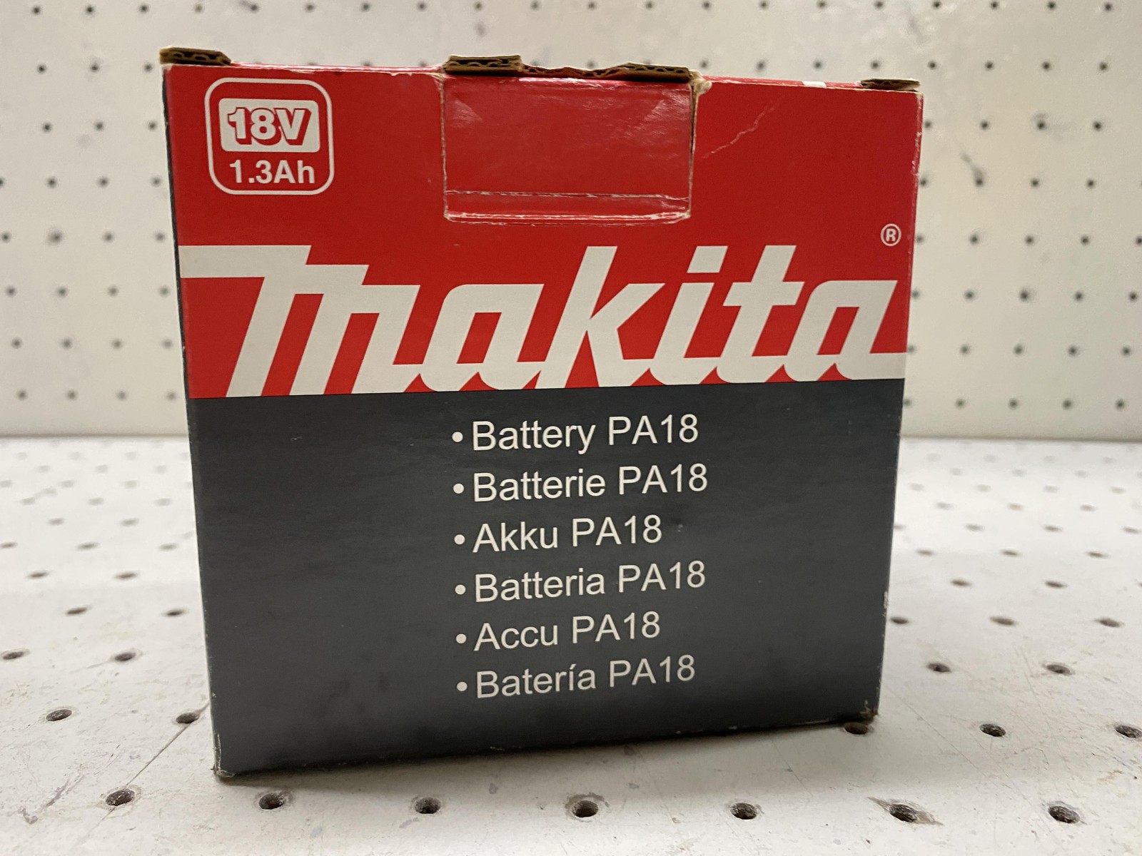 Makita PA18 18V 1.3Ah NiCd Battery Pack Red 1941073 Cordless Power Tool