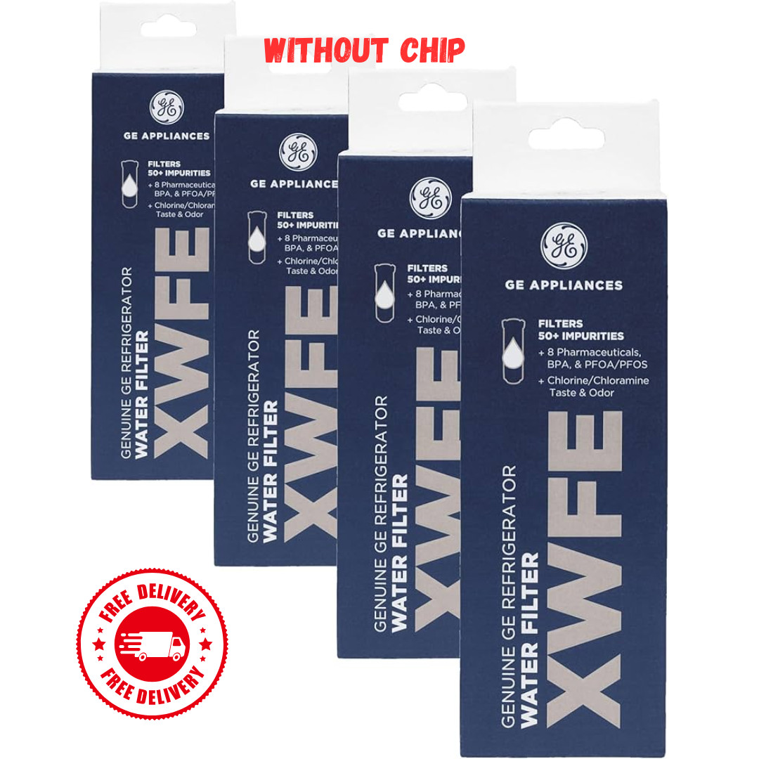 1-6 Pack GE XWFE Replacment Refrigerator Water Filter Without Chip, New in box