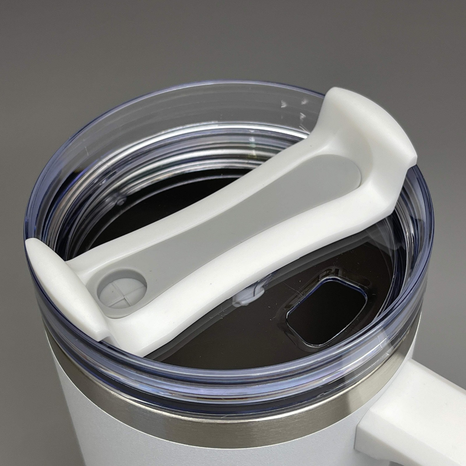 TUMBLER (2 PACK) Insulated Stainless Steel Travel Mug w/ Lid Handle Straw 40 oz