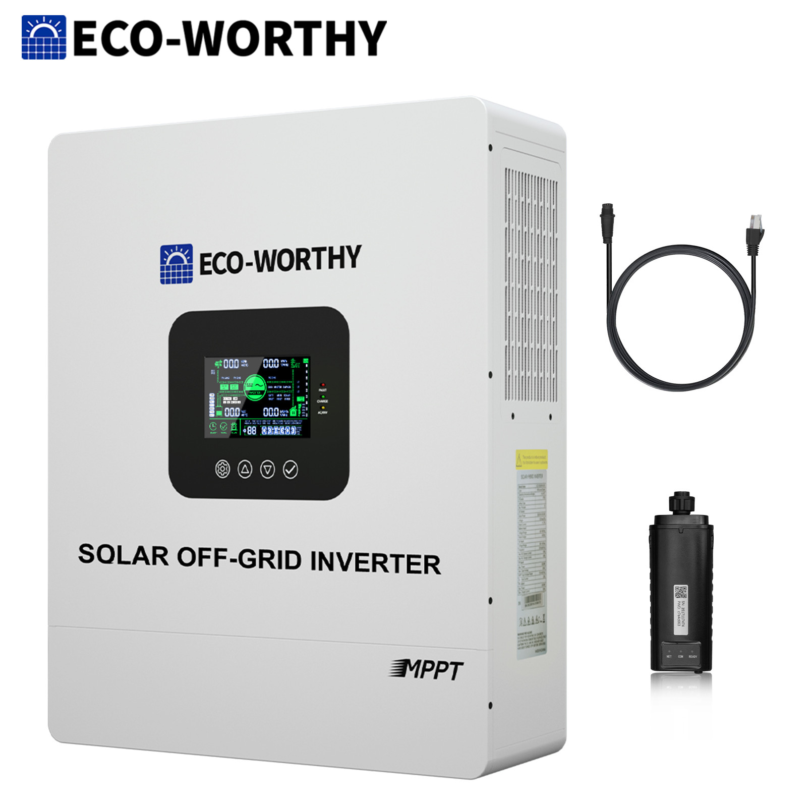 5KW 48V Solar Hybrid Inverter 120V/240V Split Phase 100A MPPT Charge Controller