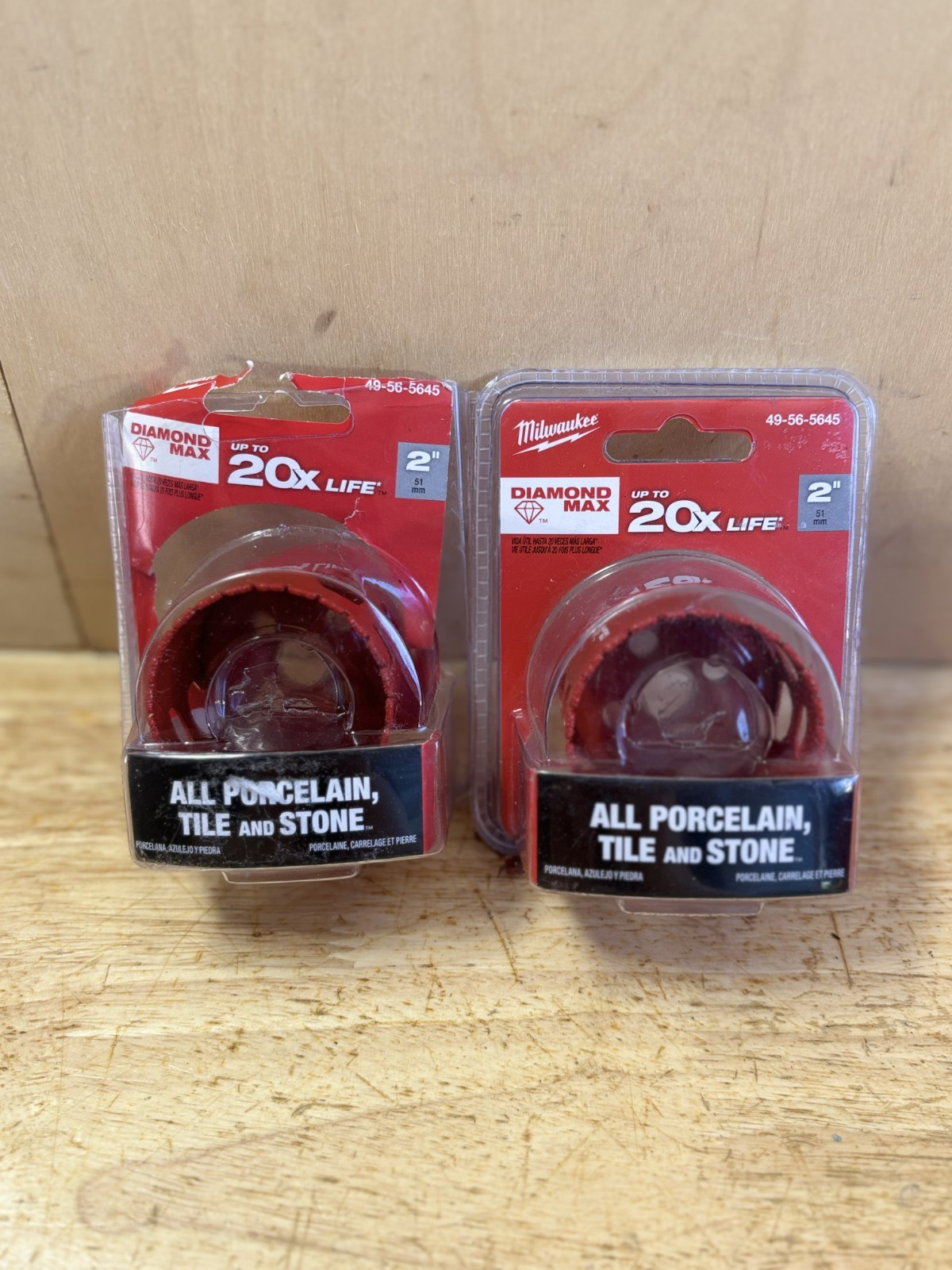 Milwaukee DIAMOND MAX Hole Saw Bits Assortment (16 Pieces) – NEW