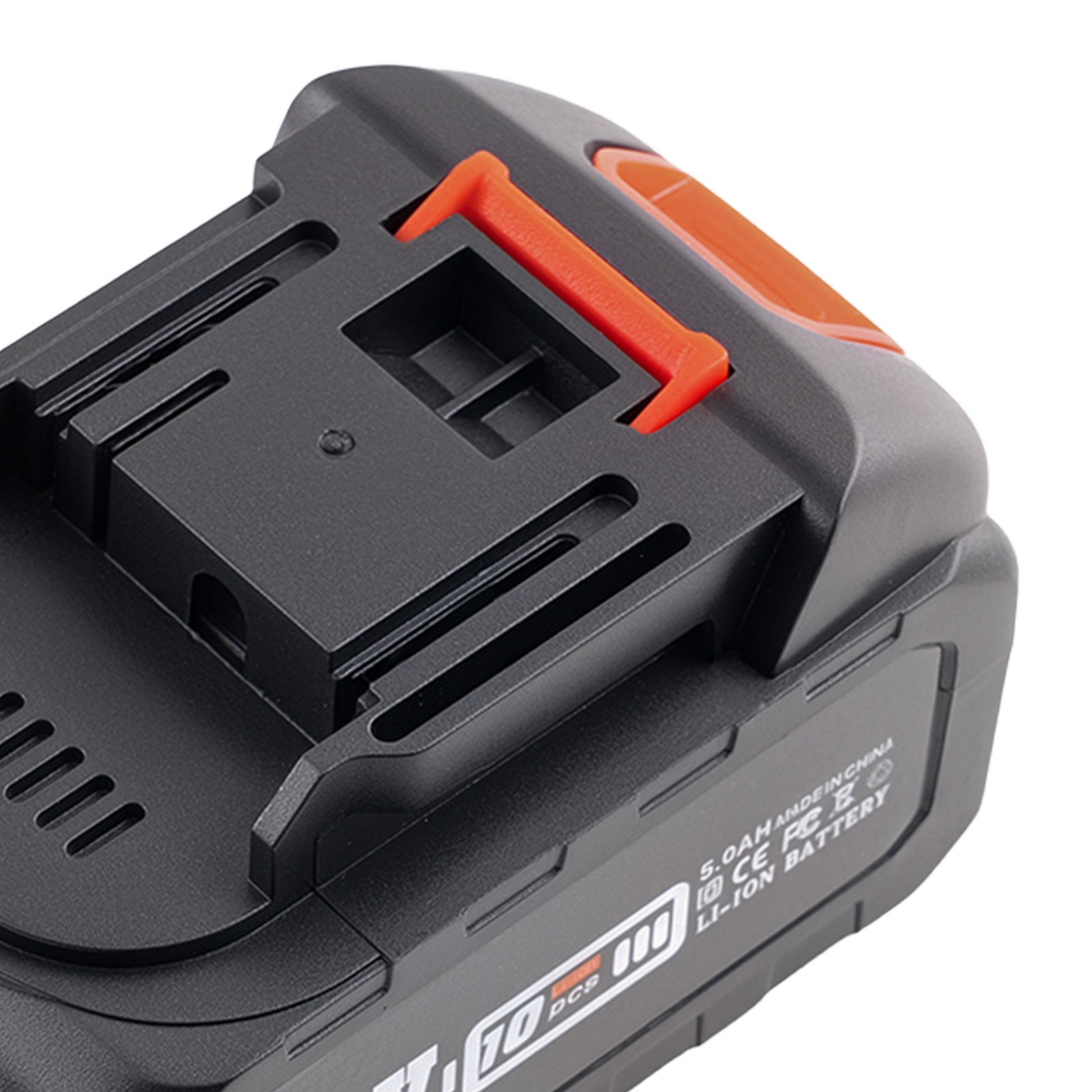 18v-21v 5.0 Ah Lithium Battery With Charger Adapter Led Indicator For Power Tool