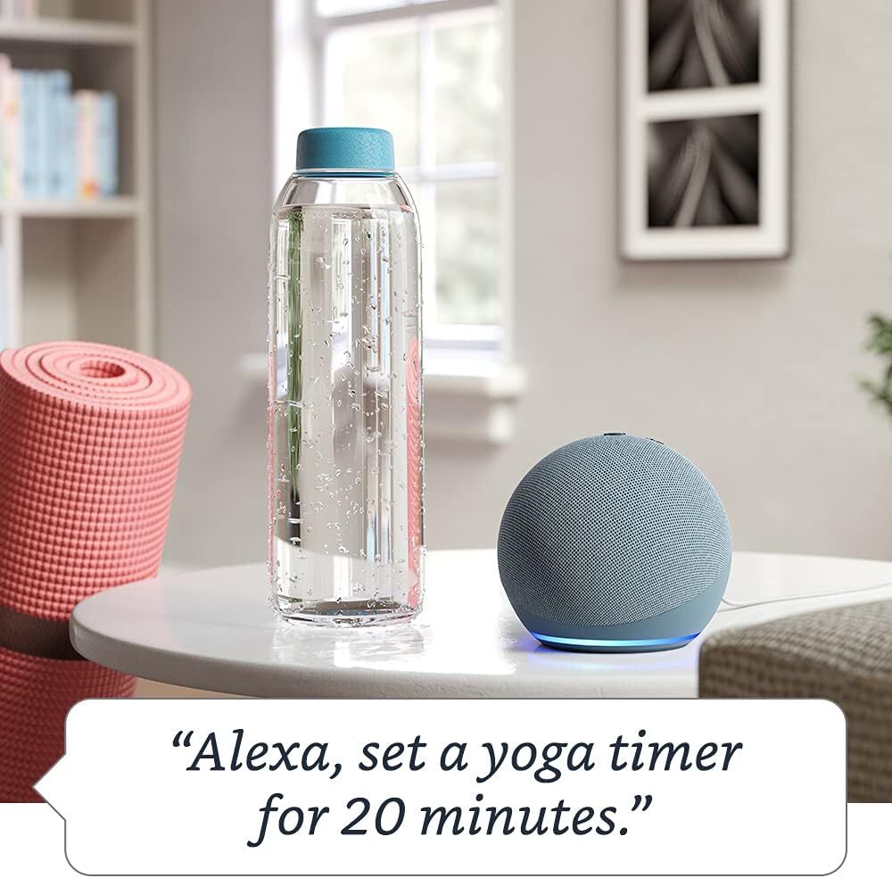 AMAZON ECHO DOT SMART SPEAKER 4TH GENERATION WITH ALEXA BLUETOOTH – REFURB