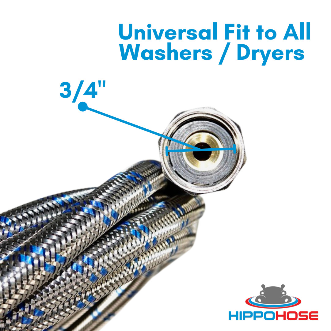 LONG Steam Dryer Hose Install Kit – OCTAGON Connections for Easy & Secure Tighte