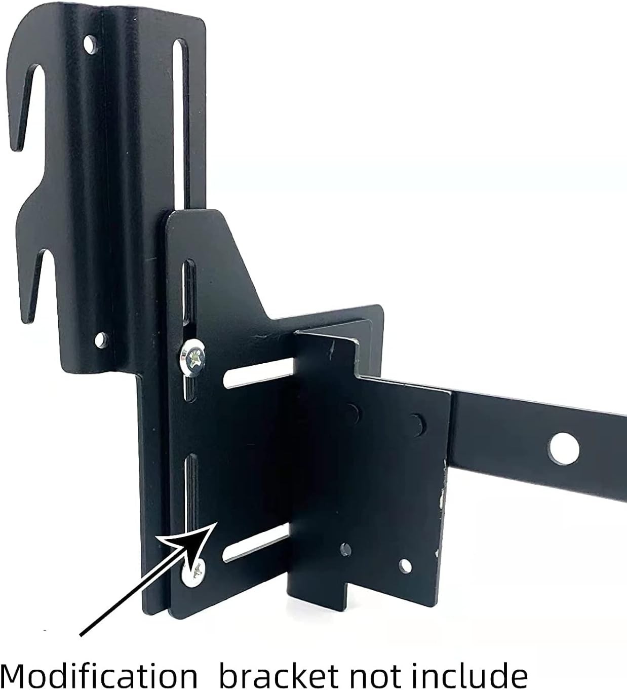 2Pcs Bolt-On to Hook-On Bed Frame Conversion Brackets for Headboard or Footbo…