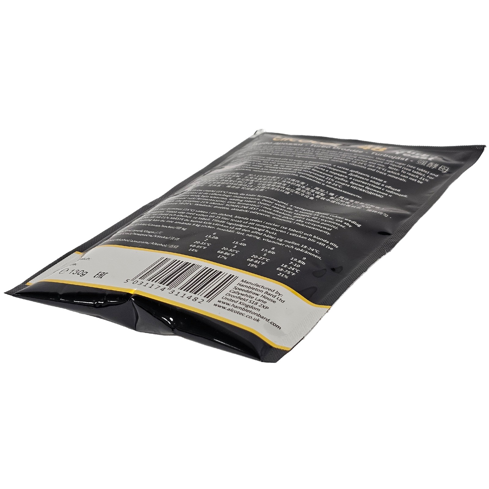 Alcotec 48 Hours Classic Turbo Yeast (Pack of 1)