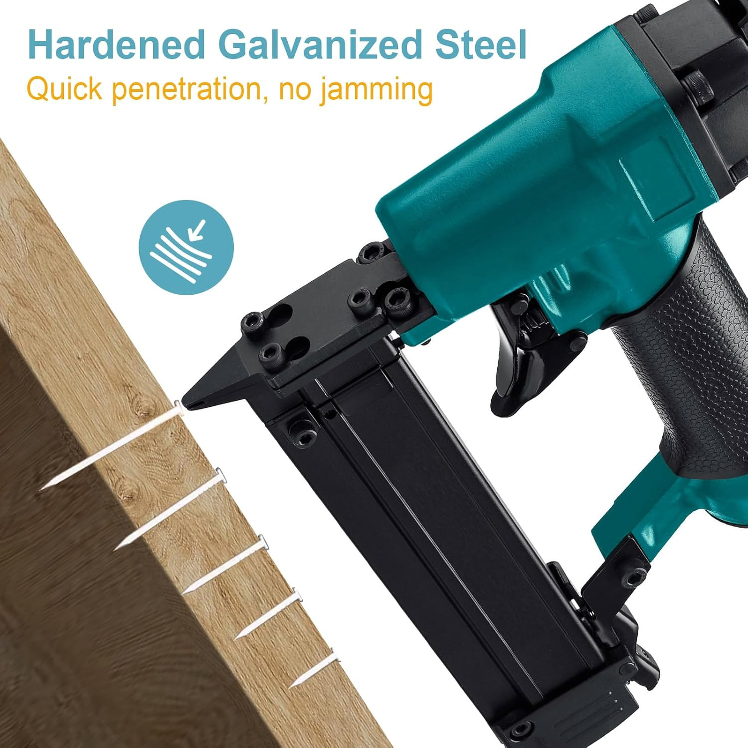18 Gauge Brad Nails 1500PCS Galvanized Nail Gun Nails for Pneumatic…