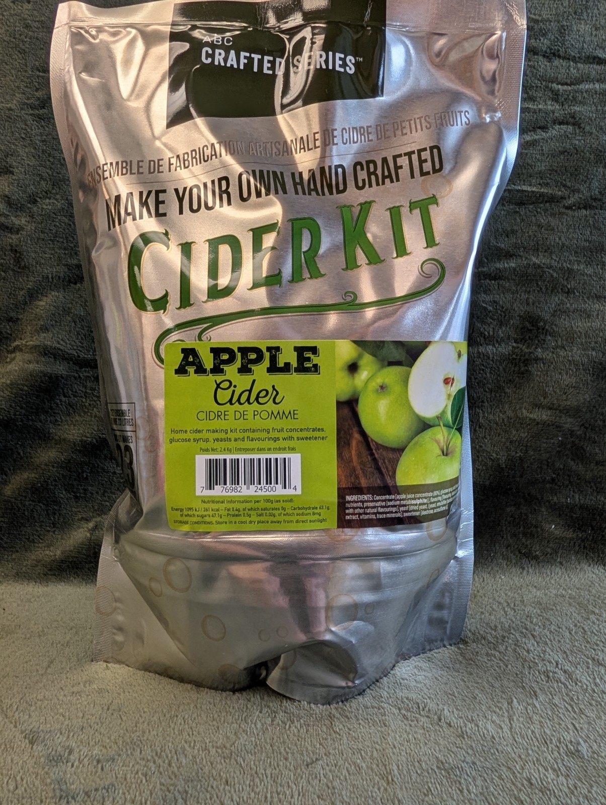 ABC Crafted Series Apple Cider Making Kit (2.6 kg | 5.73 Lb)