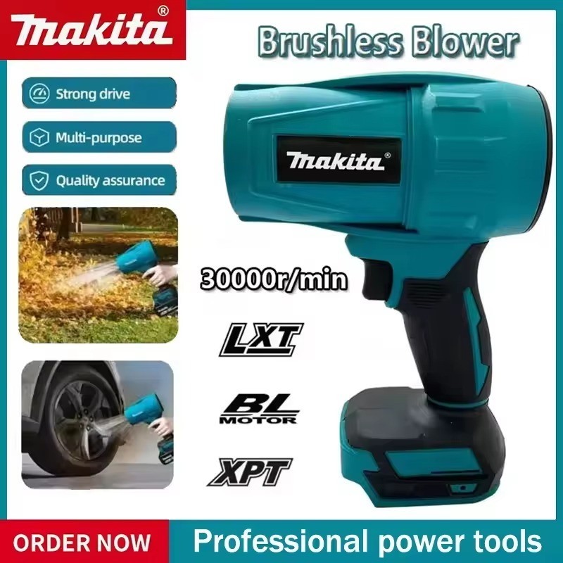 Makita 18V 30000RPM Brushless Turbo Jet Blower Violent Fan Electric Air Duster