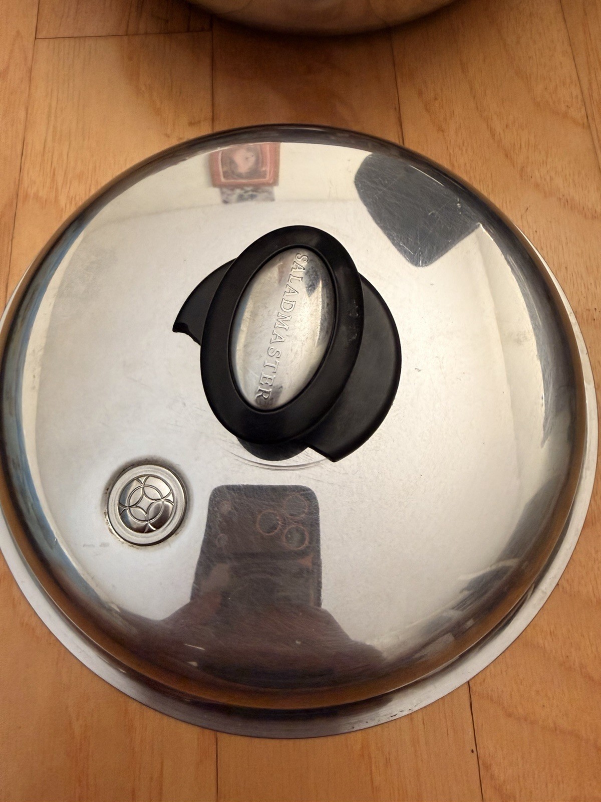 Saladmaster 9” Skillet 316ti Titanium Stainless With Vapo Lid (READ DESCRIPTION)
