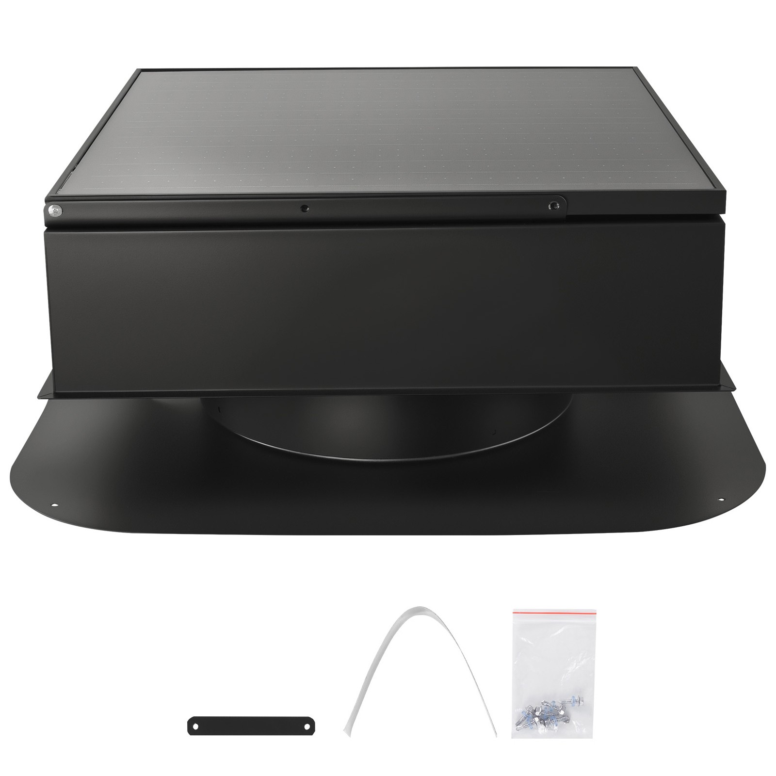 Solar Roof Attic Exhaust Fan 35W with Smart Thermostat Brushless DC Motor