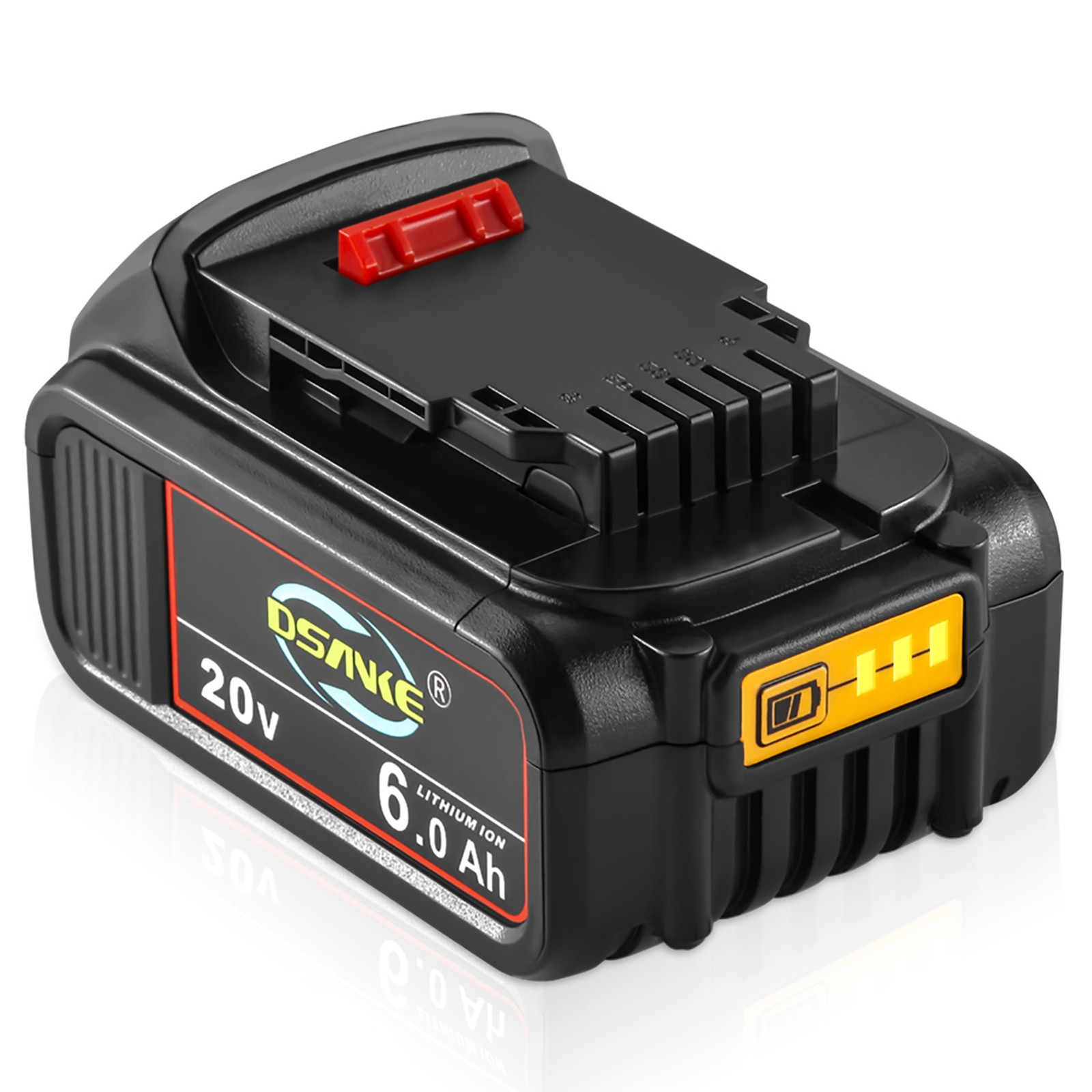 2Pack For DeWalt 20V 20 Volt Max XR 6.0AH Lithium Ion Battery DCB206-2 DCB200-2
