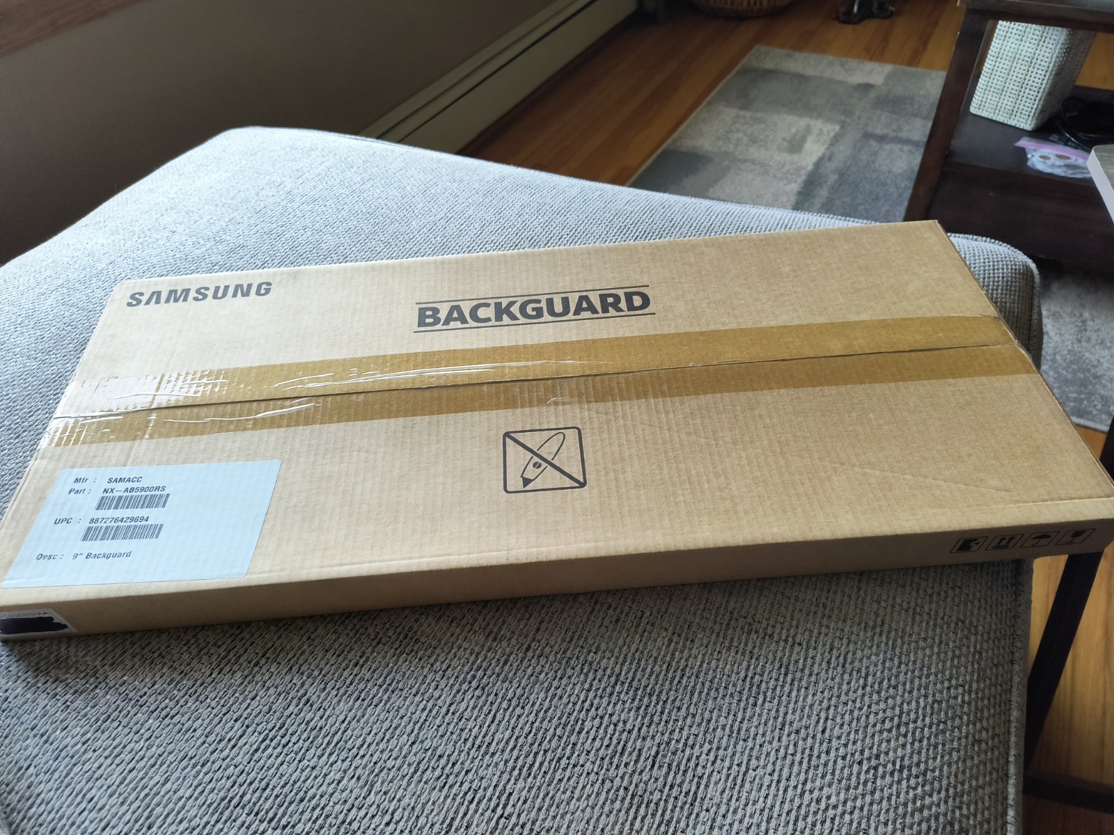 NEW Samsung 9” Backguard 30” Slide in Range NX-AB5900RS STAINLESS NE63T8751SS