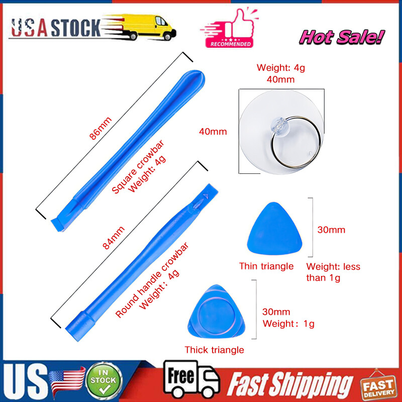 20 in 1 Mobile Phone Screen Repair Tools Kit Screwdriver Set for Opening Pry New