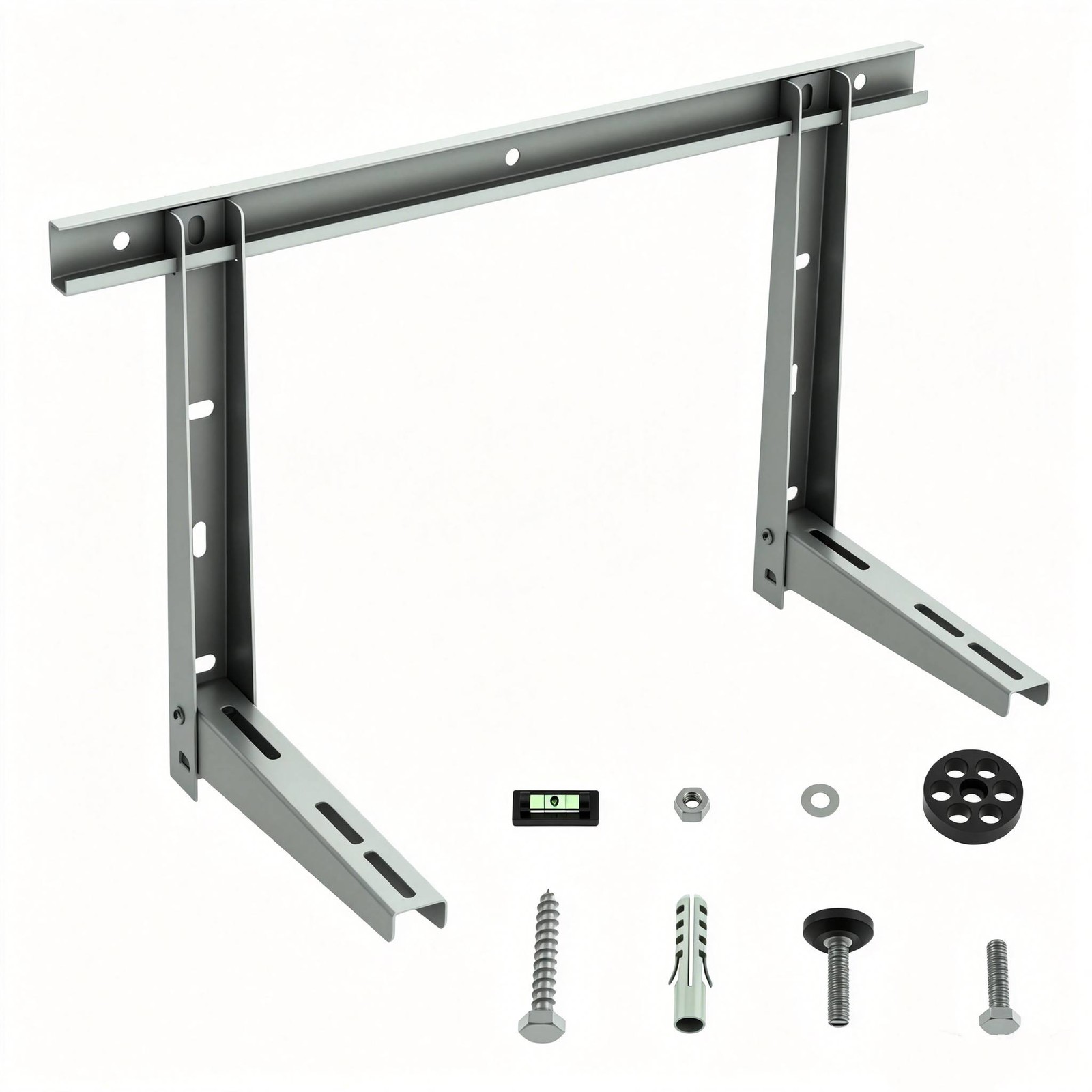 Mini Split Wall Mounting Bracket, Heavy-Duty Wall Bracket Max 150 Lb Capacity