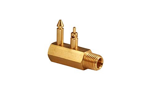 Attwood 8883-6 Brass Quick-connect Tank 0.25 Inch 1.0 Count