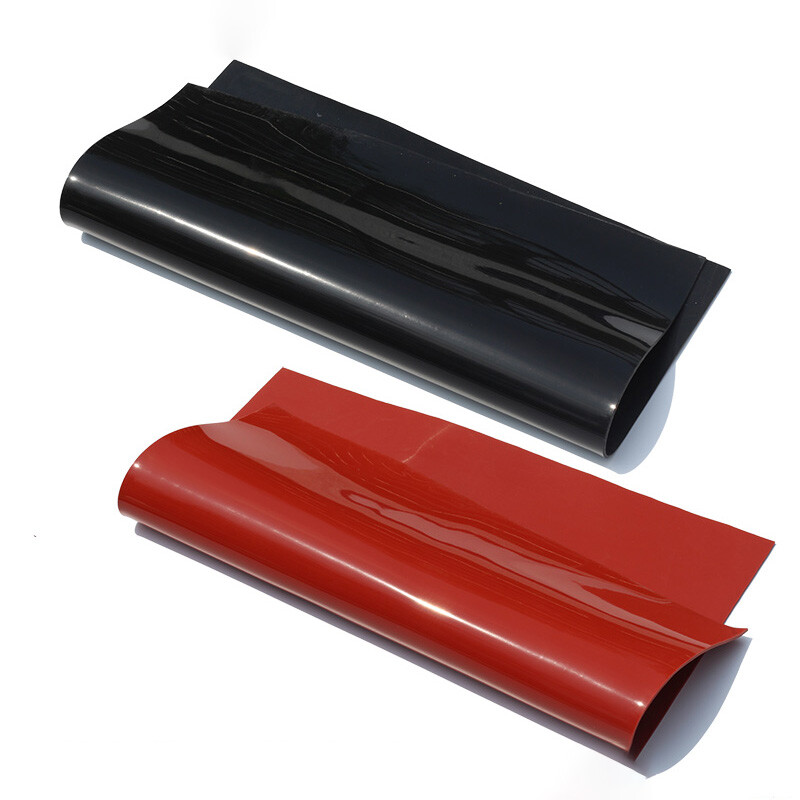 Silicone Rubber Sheet Plate Mat High Temp Gasket Red Black White Thick 0.1mm-5mm