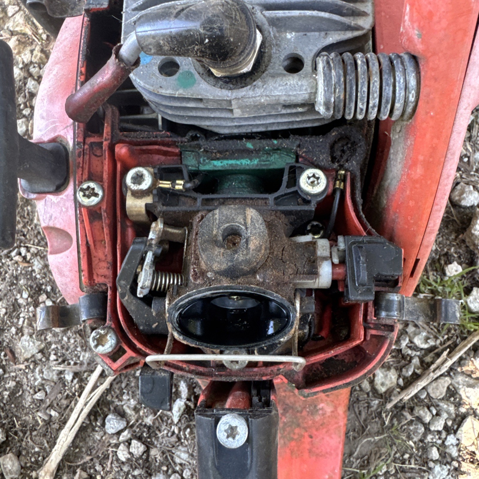 Dolmar Chainsaw 5100S Complete~20″ Bar~for parts~Good Compression~Read All