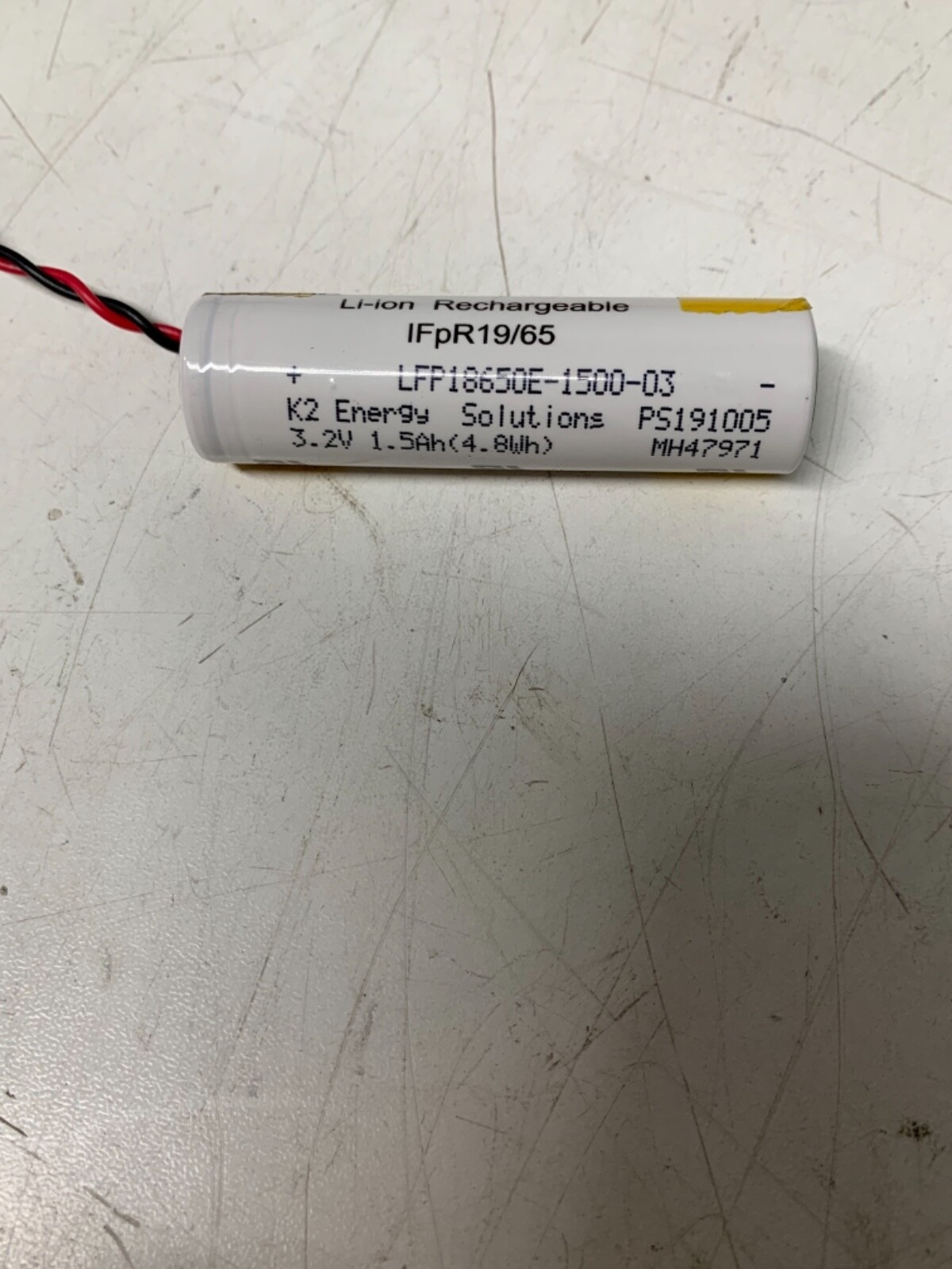 Replacement Rechargeable Lithium-Ion Battery 3.2v/1500mah