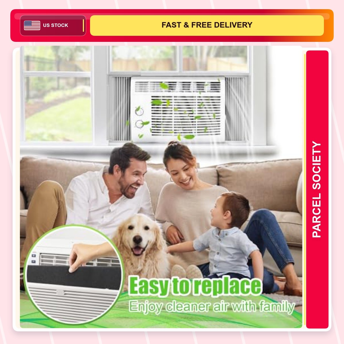 15.7 X Air Cleaner Conditioner Purifier Breathable Electric 1.0 Count 59 Extra